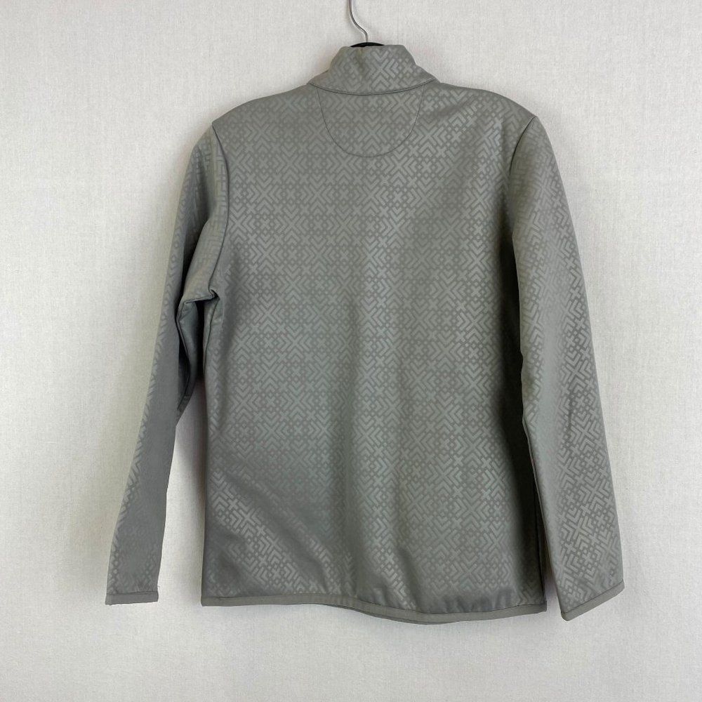 ADIDAS Gray Quarterzip Jacket - Picture 6 of 8